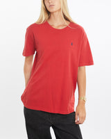 Vintage, 90s, Polo, Ralph, Lauren, Tee, The Real Deal, size medium, colour Red, newtown, sydney, australia, thrift store, opshop, preloved, secondhand, sustainable, retro, antique, 70s, 80s, 90s, 2000s, 00s, fashion, clothing, streetwear, trendy, garment, style, boutique, store, shop, archive, sale, cheap, best, top, T-Shirts