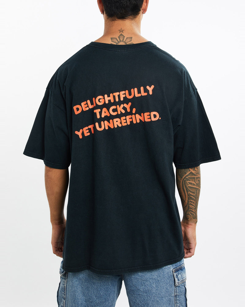 Vintage, 90s, Hooters, Tee, The Real Deal, size extra large, colour Black, newtown, sydney, australia, thrift store, opshop, preloved, secondhand, sustainable, retro, antique, 70s, 80s, 90s, 2000s, 00s, fashion, clothing, streetwear, trendy, garment, style, boutique, store, shop, archive, sale, cheap, best, top, T-Shirts