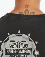 Vintage, 1994, Harley, Davidson, Sturgis, Motorcycle, Rally, Tee, The Real Deal, size extra large, colour Black, newtown, sydney, australia, thrift store, opshop, preloved, secondhand, sustainable, retro, antique, 70s, 80s, 90s, 2000s, 00s, fashion, clothing, streetwear, trendy, garment, style, boutique, store, shop, archive, sale, cheap, best, top, T-Shirts