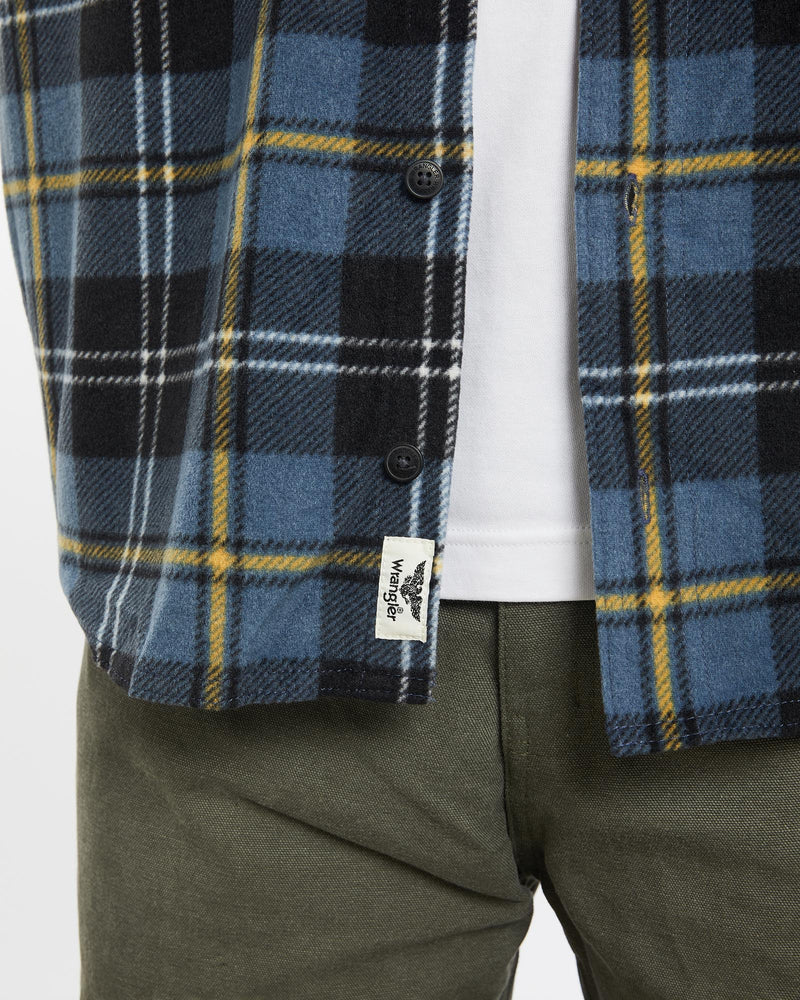 Vintage, Wrangler, Flannelette, Button, Up, Shirt, The Real Deal, size large, colour Multicolour, newtown, sydney, australia, thrift store, opshop, preloved, secondhand, sustainable, retro, antique, 70s, 80s, 90s, 2000s, 00s, fashion, clothing, streetwear, trendy, garment, style, boutique, store, shop, archive, sale, cheap, best, top, Shirts