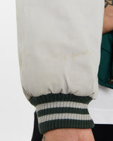 Vintage, NCAA, Michigan, State, Spartans, Varsity, Jacket, The Real Deal, size extra large, colour Multicolour, newtown, sydney, australia, thrift store, opshop, preloved, secondhand, sustainable, retro, antique, 70s, 80s, 90s, 2000s, 00s, fashion, clothing, streetwear, trendy, garment, style, boutique, store, shop, archive, sale, cheap, best, top, Jackets