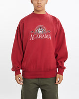 Vintage, 90s, University, of, Alabama, Sweatshirt, The Real Deal, size large, colour Burgundy, newtown, sydney, australia, thrift store, opshop, preloved, secondhand, sustainable, retro, antique, 70s, 80s, 90s, 2000s, 00s, fashion, clothing, streetwear, trendy, garment, style, boutique, store, shop, archive, sale, cheap, best, top, Sweats and hoodies