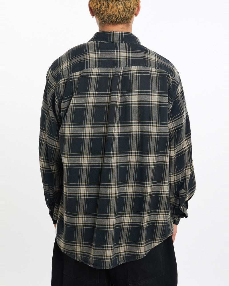 Vintage, Carhartt, Flannelette, Button, Up, Shirt, The Real Deal, size extra large, colour Multicolour, newtown, sydney, australia, thrift store, opshop, preloved, secondhand, sustainable, retro, antique, 70s, 80s, 90s, 2000s, 00s, fashion, clothing, streetwear, trendy, garment, style, boutique, store, shop, archive, sale, cheap, best, top, Shirts