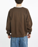 Vintage, 90s, Nike, Sweatshirt, The Real Deal, size extra large, colour Brown, newtown, sydney, australia, thrift store, opshop, preloved, secondhand, sustainable, retro, antique, 70s, 80s, 90s, 2000s, 00s, fashion, clothing, streetwear, trendy, garment, style, boutique, store, shop, archive, sale, cheap, best, top, Sweats and hoodies