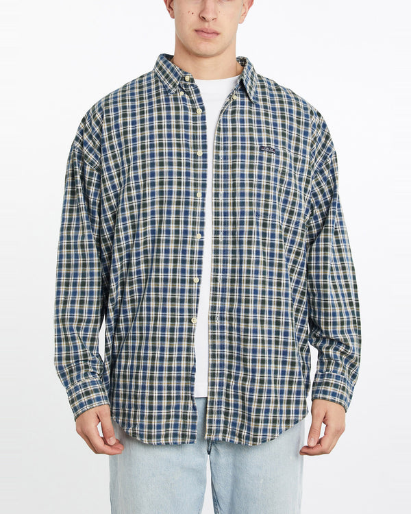 Vintage, 90s, Chaps, Ralph, Lauren, Button, Up, Shirt, The Real Deal, size double extra large, colour Multicolour, newtown, sydney, australia, thrift store, opshop, preloved, secondhand, sustainable, retro, antique, 70s, 80s, 90s, 2000s, 00s, fashion, clothing, streetwear, trendy, garment, style, boutique, store, shop, archive, sale, cheap, best, top, Shirts