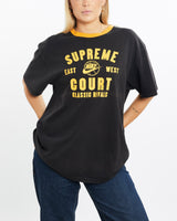 Vintage, Nike, Supreme, Court, Basketball, Tee, The Real Deal, size medium, colour Black, newtown, sydney, australia, thrift store, opshop, preloved, secondhand, sustainable, retro, antique, 70s, 80s, 90s, 2000s, 00s, fashion, clothing, streetwear, trendy, garment, style, boutique, store, shop, archive, sale, cheap, best, top, T-Shirts