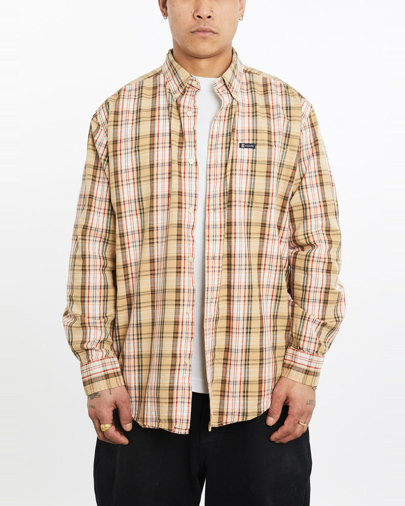 Vintage, Chaps, Ralph, Lauren, Button, Up, Shirt, The Real Deal, size extra large, colour Multicolour, newtown, sydney, australia, thrift store, opshop, preloved, secondhand, sustainable, retro, antique, 70s, 80s, 90s, 2000s, 00s, fashion, clothing, streetwear, trendy, garment, style, boutique, store, shop, archive, sale, cheap, best, top, Shirts