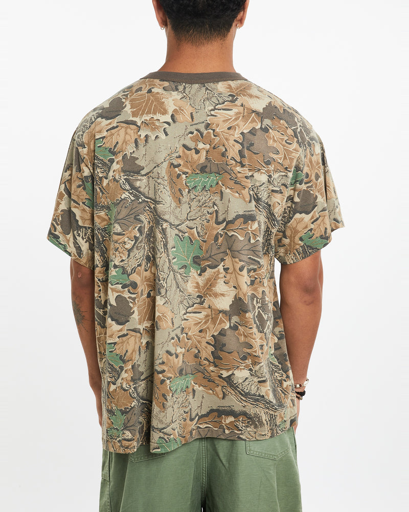 Vintage Realtree Camo Pocket Tee <br>XL , The Real Deal , newtown, sydney, australia, thrift store, opshop, preloved, secondhand, sustainable, retro, antique, 70s, 80s, 90s, 2000s, 00s, fashion, clothing, streetwear, trendy, garment, style, boutique, store, shop, archive, sale, cheap, best, top