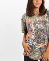 Vintage, Sammy, Swindell, Realtree, Camo, Racing, Tee, The Real Deal, size extra small, colour Beige, newtown, sydney, australia, thrift store, opshop, preloved, secondhand, sustainable, retro, antique, 70s, 80s, 90s, 2000s, 00s, fashion, clothing, streetwear, trendy, garment, style, boutique, store, shop, archive, sale, cheap, best, top, T-Shirts