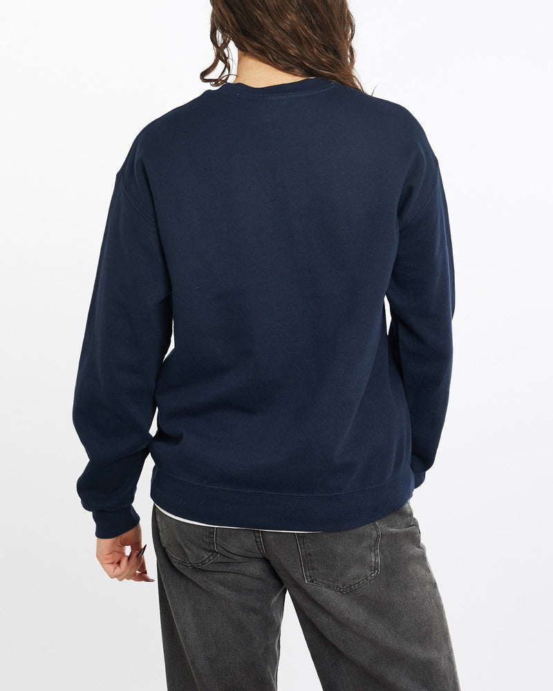 Vintage, 90s, Nike, Sweatshirt, The Real Deal, size medium, colour Navy, newtown, sydney, australia, thrift store, opshop, preloved, secondhand, sustainable, retro, antique, 70s, 80s, 90s, 2000s, 00s, fashion, clothing, streetwear, trendy, garment, style, boutique, store, shop, archive, sale, cheap, best, top, Sweats and hoodies