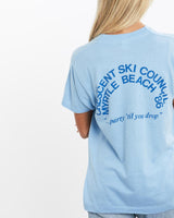 Vintage, 80s, Myrtle, Beach, Ski, Patrol, Tee, The Real Deal, size extra small, colour Blue, newtown, sydney, australia, thrift store, opshop, preloved, secondhand, sustainable, retro, antique, 70s, 80s, 90s, 2000s, 00s, fashion, clothing, streetwear, trendy, garment, style, boutique, store, shop, archive, sale, cheap, best, top, T-Shirts