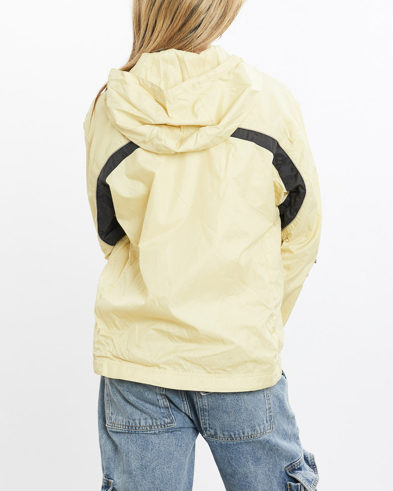 Vintage, Nike, Windbreaker, Jacket, The Real Deal, size extra small, colour Yellow, newtown, sydney, australia, thrift store, opshop, preloved, secondhand, sustainable, retro, antique, 70s, 80s, 90s, 2000s, 00s, fashion, clothing, streetwear, trendy, garment, style, boutique, store, shop, archive, sale, cheap, best, top, Jackets