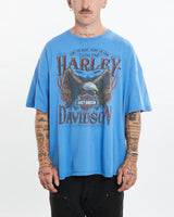 Vintage Harley Davidson Tee <br>L , The Real Deal , newtown, sydney, australia, thrift store, opshop, preloved, secondhand, sustainable, retro, antique, 70s, 80s, 90s, 2000s, 00s, fashion, clothing, streetwear, trendy, garment, style, boutique, store, shop, archive, sale, cheap, best, top