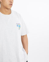 Vintage, 90s, Hard, Rock, Hotel, Tee, The Real Deal, size extra large, colour Grey, newtown, sydney, australia, thrift store, opshop, preloved, secondhand, sustainable, retro, antique, 70s, 80s, 90s, 2000s, 00s, fashion, clothing, streetwear, trendy, garment, style, boutique, store, shop, archive, sale, cheap, best, top, T-Shirts