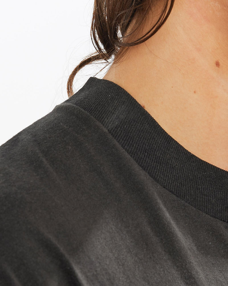 Vintage, 1995, Alan, Jackson, Music, Tee, The Real Deal, size medium, colour Black, newtown, sydney, australia, thrift store, opshop, preloved, secondhand, sustainable, retro, antique, 70s, 80s, 90s, 2000s, 00s, fashion, clothing, streetwear, trendy, garment, style, boutique, store, shop, archive, sale, cheap, best, top, T-Shirts