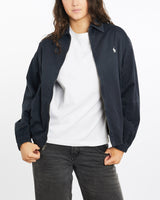 Vintage, 90s, Polo, Ralph, Lauren, Harrington, Jacket, The Real Deal, size medium, colour Navy, newtown, sydney, australia, thrift store, opshop, preloved, secondhand, sustainable, retro, antique, 70s, 80s, 90s, 2000s, 00s, fashion, clothing, streetwear, trendy, garment, style, boutique, store, shop, archive, sale, cheap, best, top, Jackets