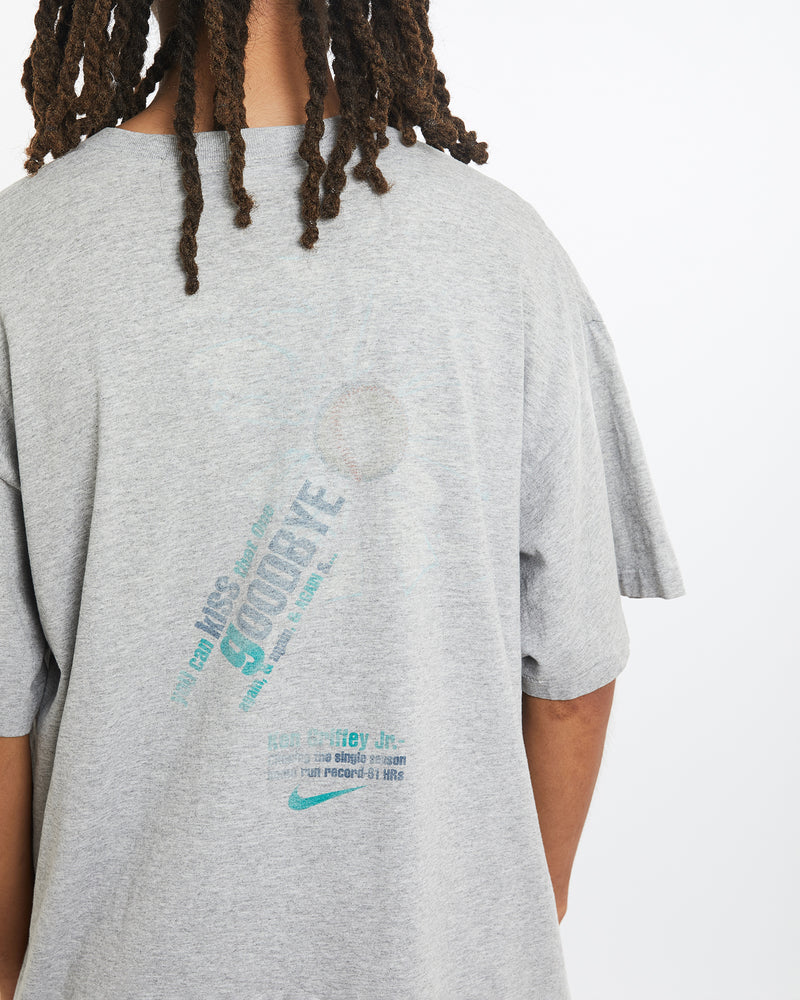 Vintage 90s Nike MLB Seattle Mariners 'Ken Griffey' Tee <br>L , The Real Deal , newtown, sydney, australia, thrift store, opshop, preloved, secondhand, sustainable, retro, antique, 70s, 80s, 90s, 2000s, 00s, fashion, clothing, streetwear, trendy, garment, style, boutique, store, shop, archive, sale, cheap, best, top