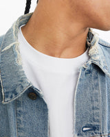 Vintage, Levi's, Orange, Tab, Denim, Jacket, The Real Deal, size large, colour Blue, newtown, sydney, australia, thrift store, opshop, preloved, secondhand, sustainable, retro, antique, 70s, 80s, 90s, 2000s, 00s, fashion, clothing, streetwear, trendy, garment, style, boutique, store, shop, archive, sale, cheap, best, top, Jackets