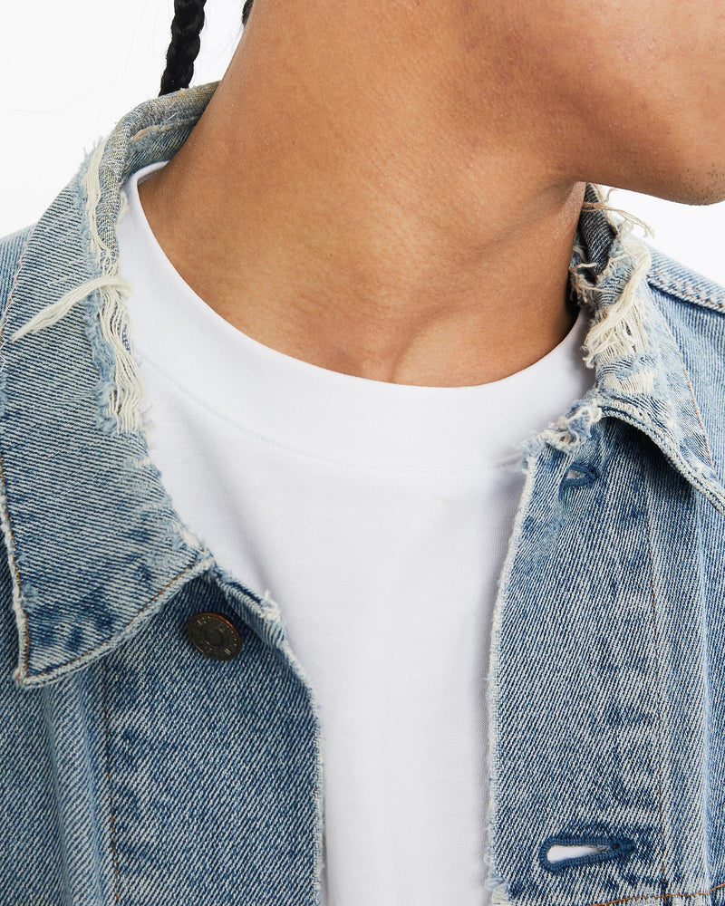 Vintage, Levi's, Orange, Tab, Denim, Jacket, The Real Deal, size large, colour Blue, newtown, sydney, australia, thrift store, opshop, preloved, secondhand, sustainable, retro, antique, 70s, 80s, 90s, 2000s, 00s, fashion, clothing, streetwear, trendy, garment, style, boutique, store, shop, archive, sale, cheap, best, top, Jackets