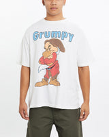 Vintage, 90s, Disney, Grumpy, Cartoon, Tee, The Real Deal, size large, colour White, newtown, sydney, australia, thrift store, opshop, preloved, secondhand, sustainable, retro, antique, 70s, 80s, 90s, 2000s, 00s, fashion, clothing, streetwear, trendy, garment, style, boutique, store, shop, archive, sale, cheap, best, top, T-Shirts