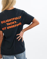 Vintage, 90s, Hooters, Tee, The Real Deal, size extra small, colour Black, newtown, sydney, australia, thrift store, opshop, preloved, secondhand, sustainable, retro, antique, 70s, 80s, 90s, 2000s, 00s, fashion, clothing, streetwear, trendy, garment, style, boutique, store, shop, archive, sale, cheap, best, top, T-Shirts