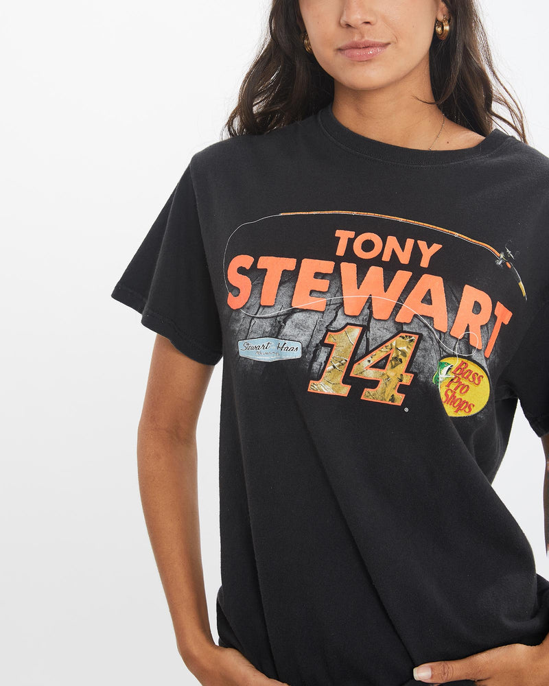 Vintage, NASCAR, Racing, Tee, The Real Deal, size small, colour Black, newtown, sydney, australia, thrift store, opshop, preloved, secondhand, sustainable, retro, antique, 70s, 80s, 90s, 2000s, 00s, fashion, clothing, streetwear, trendy, garment, style, boutique, store, shop, archive, sale, cheap, best, top, T-Shirts