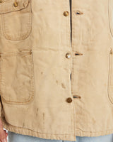 Vintage, 90s, Blanket, Lined, Carhartt, Michigan', Jacket, The Real Deal, size double extra large, colour Brown, newtown, sydney, australia, thrift store, opshop, preloved, secondhand, sustainable, retro, antique, 70s, 80s, 90s, 2000s, 00s, fashion, clothing, streetwear, trendy, garment, style, boutique, store, shop, archive, sale, cheap, best, top, Jackets