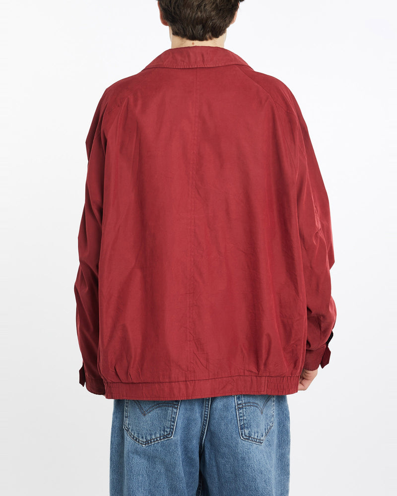 Vintage, 90s, Polo, Ralph, Lauren, Harrington, Jacket, The Real Deal, size extra large, colour Red, newtown, sydney, australia, thrift store, opshop, preloved, secondhand, sustainable, retro, antique, 70s, 80s, 90s, 2000s, 00s, fashion, clothing, streetwear, trendy, garment, style, boutique, store, shop, archive, sale, cheap, best, top, Jackets