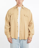 Vintage, Wrangler, Button, Up, Shirt, The Real Deal, size double extra large, colour Brown, newtown, sydney, australia, thrift store, opshop, preloved, secondhand, sustainable, retro, antique, 70s, 80s, 90s, 2000s, 00s, fashion, clothing, streetwear, trendy, garment, style, boutique, store, shop, archive, sale, cheap, best, top, Shirts