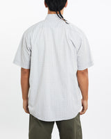 Vintage, 90s, Polo, Ralph, Lauren, Short, Sleeve, Button, Up, Shirt, The Real Deal, size large, colour Grey, newtown, sydney, australia, thrift store, opshop, preloved, secondhand, sustainable, retro, antique, 70s, 80s, 90s, 2000s, 00s, fashion, clothing, streetwear, trendy, garment, style, boutique, store, shop, archive, sale, cheap, best, top, Shirts