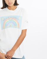 Vintage, 90s, Skydiving, Center, Tee, The Real Deal, size small, colour White, newtown, sydney, australia, thrift store, opshop, preloved, secondhand, sustainable, retro, antique, 70s, 80s, 90s, 2000s, 00s, fashion, clothing, streetwear, trendy, garment, style, boutique, store, shop, archive, sale, cheap, best, top, T-Shirts