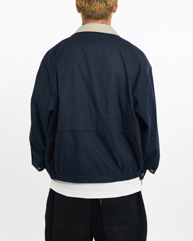 Vintage, 90s, Polo, Ralph, Lauren, Harrington, Jacket, The Real Deal, size extra large, colour Navy, newtown, sydney, australia, thrift store, opshop, preloved, secondhand, sustainable, retro, antique, 70s, 80s, 90s, 2000s, 00s, fashion, clothing, streetwear, trendy, garment, style, boutique, store, shop, archive, sale, cheap, best, top, Jackets