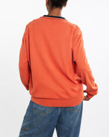 Vintage, Nautica, Quarter, Zip, Sweater, The Real Deal, size medium, colour Orange, newtown, sydney, australia, thrift store, opshop, preloved, secondhand, sustainable, retro, antique, 70s, 80s, 90s, 2000s, 00s, fashion, clothing, streetwear, trendy, garment, style, boutique, store, shop, archive, sale, cheap, best, top, Sweats and hoodies