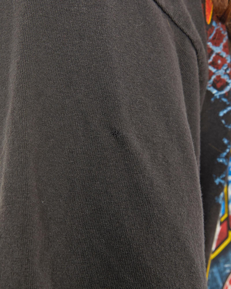 New, England, Motor, Speedway, Racing, Tee, The Real Deal, size medium, colour Black, newtown, sydney, australia, thrift store, opshop, preloved, secondhand, sustainable, retro, antique, 70s, 80s, 90s, 2000s, 00s, fashion, clothing, streetwear, trendy, garment, style, boutique, store, shop, archive, sale, cheap, best, top, T-Shirts