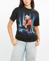 Vintage, 1995, Alan, Jackson, Music, Tee, The Real Deal, size medium, colour Black, newtown, sydney, australia, thrift store, opshop, preloved, secondhand, sustainable, retro, antique, 70s, 80s, 90s, 2000s, 00s, fashion, clothing, streetwear, trendy, garment, style, boutique, store, shop, archive, sale, cheap, best, top, T-Shirts