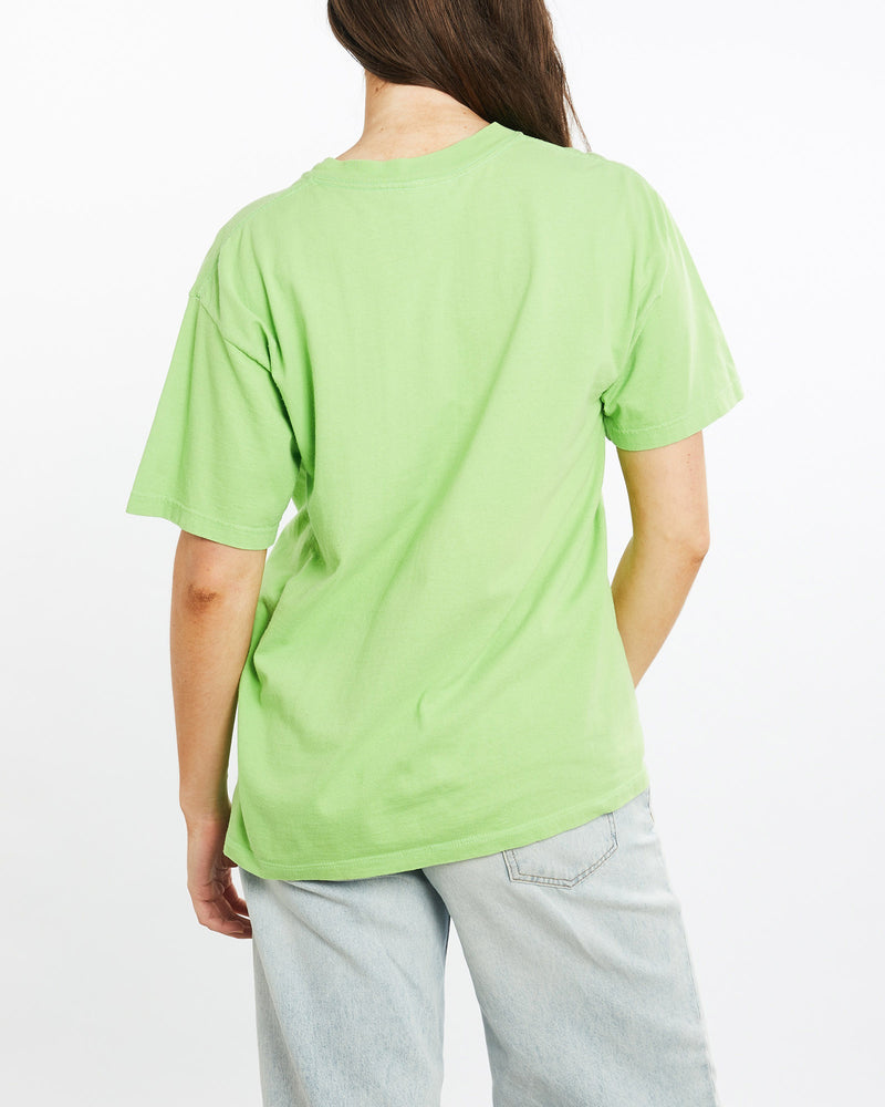 Vintage, 90s, Mickey, Mouse, Walt, Disney, World, Tee, The Real Deal, size medium, colour Green, newtown, sydney, australia, thrift store, opshop, preloved, secondhand, sustainable, retro, antique, 70s, 80s, 90s, 2000s, 00s, fashion, clothing, streetwear, trendy, garment, style, boutique, store, shop, archive, sale, cheap, best, top, T-Shirts