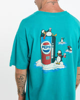 Vintage 90s Pepsi Cola Penguin Tee <br>L , The Real Deal , newtown, sydney, australia, thrift store, opshop, preloved, secondhand, sustainable, retro, antique, 70s, 80s, 90s, 2000s, 00s, fashion, clothing, streetwear, trendy, garment, style, boutique, store, shop, archive, sale, cheap, best, top