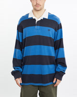 Vintage, 90s, Chaps, Ralph, Lauren, Rugby, Shirt, The Real Deal, size double extra large, colour Blue, newtown, sydney, australia, thrift store, opshop, preloved, secondhand, sustainable, retro, antique, 70s, 80s, 90s, 2000s, 00s, fashion, clothing, streetwear, trendy, garment, style, boutique, store, shop, archive, sale, cheap, best, top, Shirts