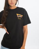 Vintage, In-N-Out, Burger, Tee, The Real Deal, size small, colour Black, newtown, sydney, australia, thrift store, opshop, preloved, secondhand, sustainable, retro, antique, 70s, 80s, 90s, 2000s, 00s, fashion, clothing, streetwear, trendy, garment, style, boutique, store, shop, archive, sale, cheap, best, top, T-Shirts