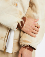 Vintage, Carhartt, Active', Jacket, The Real Deal, size extra large, colour Brown, newtown, sydney, australia, thrift store, opshop, preloved, secondhand, sustainable, retro, antique, 70s, 80s, 90s, 2000s, 00s, fashion, clothing, streetwear, trendy, garment, style, boutique, store, shop, archive, sale, cheap, best, top, Jackets