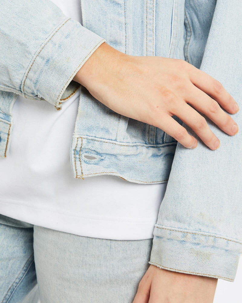 Vintage, Levi's, Denim, Jacket, The Real Deal, size medium, colour Blue, newtown, sydney, australia, thrift store, opshop, preloved, secondhand, sustainable, retro, antique, 70s, 80s, 90s, 2000s, 00s, fashion, clothing, streetwear, trendy, garment, style, boutique, store, shop, archive, sale, cheap, best, top, Jackets