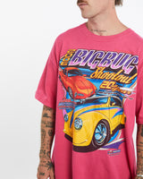 Vintage Big Bug Shootout Racing Tee <br>XL , The Real Deal , newtown, sydney, australia, thrift store, opshop, preloved, secondhand, sustainable, retro, antique, 70s, 80s, 90s, 2000s, 00s, fashion, clothing, streetwear, trendy, garment, style, boutique, store, shop, archive, sale, cheap, best, top
