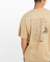 Vintage, Bison, Wildlife, Tee, The Real Deal, size large, colour Brown, newtown, sydney, australia, thrift store, opshop, preloved, secondhand, sustainable, retro, antique, 70s, 80s, 90s, 2000s, 00s, fashion, clothing, streetwear, trendy, garment, style, boutique, store, shop, archive, sale, cheap, best, top, T-Shirts