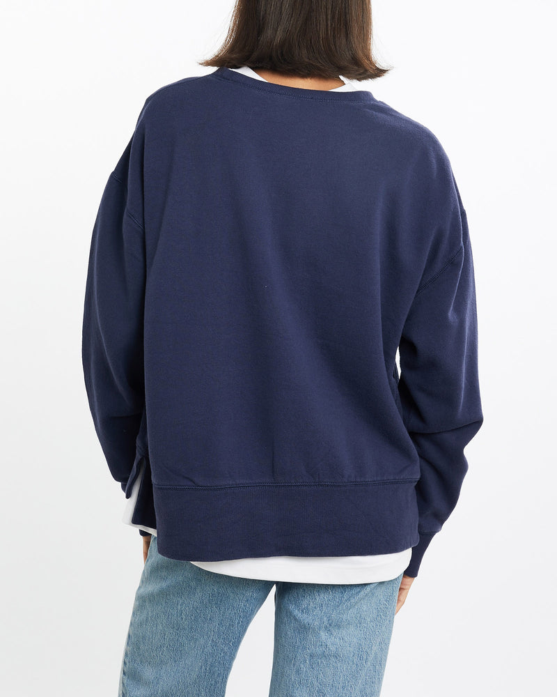 Vintage, Polo, Ralph, Lauren, Sweatshirt, The Real Deal, size small, colour Navy, newtown, sydney, australia, thrift store, opshop, preloved, secondhand, sustainable, retro, antique, 70s, 80s, 90s, 2000s, 00s, fashion, clothing, streetwear, trendy, garment, style, boutique, store, shop, archive, sale, cheap, best, top, Sweats and hoodies