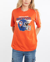 Vintage, 80s, NFL, Denver, Broncos, Tee, The Real Deal, size medium, colour Orange, newtown, sydney, australia, thrift store, opshop, preloved, secondhand, sustainable, retro, antique, 70s, 80s, 90s, 2000s, 00s, fashion, clothing, streetwear, trendy, garment, style, boutique, store, shop, archive, sale, cheap, best, top, T-Shirts