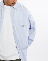 Vintage, 90s, Chaps, Ralph, Lauren, Button, Up, Shirt, The Real Deal, size extra large, colour Blue, newtown, sydney, australia, thrift store, opshop, preloved, secondhand, sustainable, retro, antique, 70s, 80s, 90s, 2000s, 00s, fashion, clothing, streetwear, trendy, garment, style, boutique, store, shop, archive, sale, cheap, best, top, Shirts