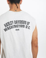 Vintage Harley Davidson Tank <br>L , The Real Deal , newtown, sydney, australia, thrift store, opshop, preloved, secondhand, sustainable, retro, antique, 70s, 80s, 90s, 2000s, 00s, fashion, clothing, streetwear, trendy, garment, style, boutique, store, shop, archive, sale, cheap, best, top