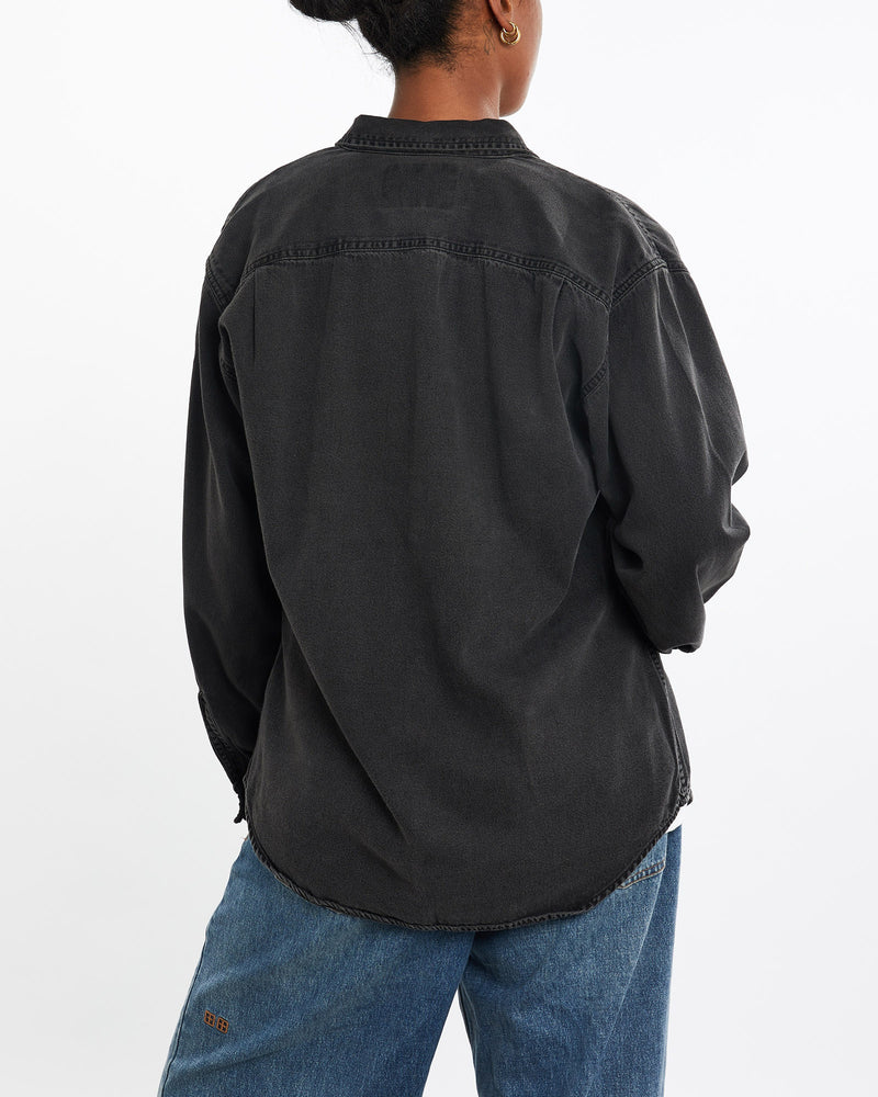 Vintage, Levi's, Button, Up, Shirt, The Real Deal, size medium, colour Black, newtown, sydney, australia, thrift store, opshop, preloved, secondhand, sustainable, retro, antique, 70s, 80s, 90s, 2000s, 00s, fashion, clothing, streetwear, trendy, garment, style, boutique, store, shop, archive, sale, cheap, best, top, Shirts