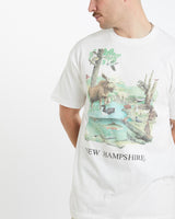 Vintage 1991 New Hampshire Wildlife Tee <br>L , The Real Deal , newtown, sydney, australia, thrift store, opshop, preloved, secondhand, sustainable, retro, antique, 70s, 80s, 90s, 2000s, 00s, fashion, clothing, streetwear, trendy, garment, style, boutique, store, shop, archive, sale, cheap, best, top