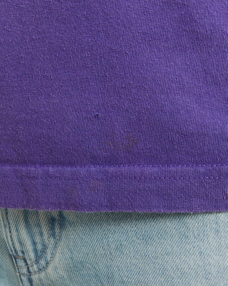 Vintage, Reebok, NFL, Minnesota, Vikings, Tee, The Real Deal, size double extra small, colour Purple, newtown, sydney, australia, thrift store, opshop, preloved, secondhand, sustainable, retro, antique, 70s, 80s, 90s, 2000s, 00s, fashion, clothing, streetwear, trendy, garment, style, boutique, store, shop, archive, sale, cheap, best, top, T-Shirts